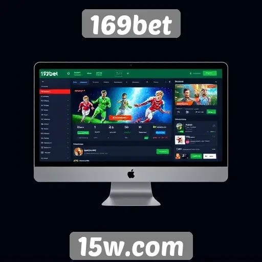 Análise da interface do usuário do site 169bet